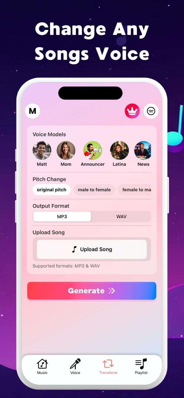 BeatBot AI music generator app screen 3